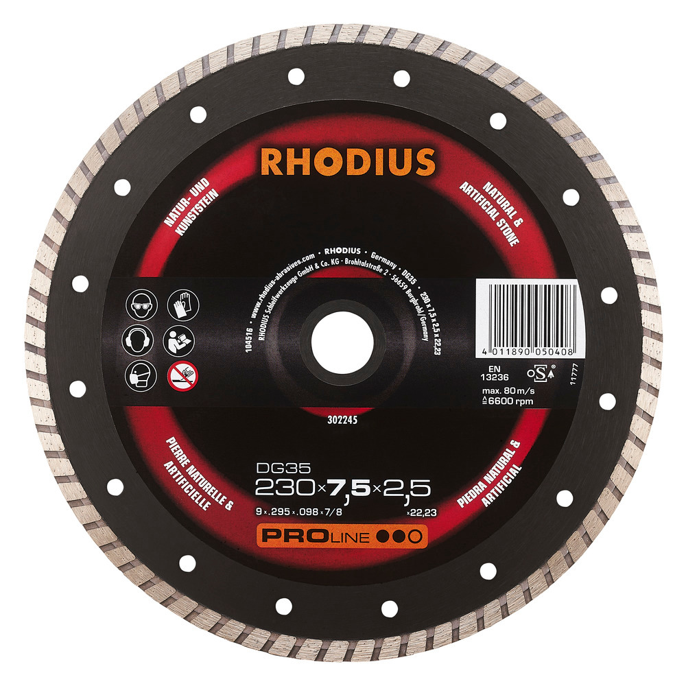Δίσκος πέτρας RHODIUS DG35