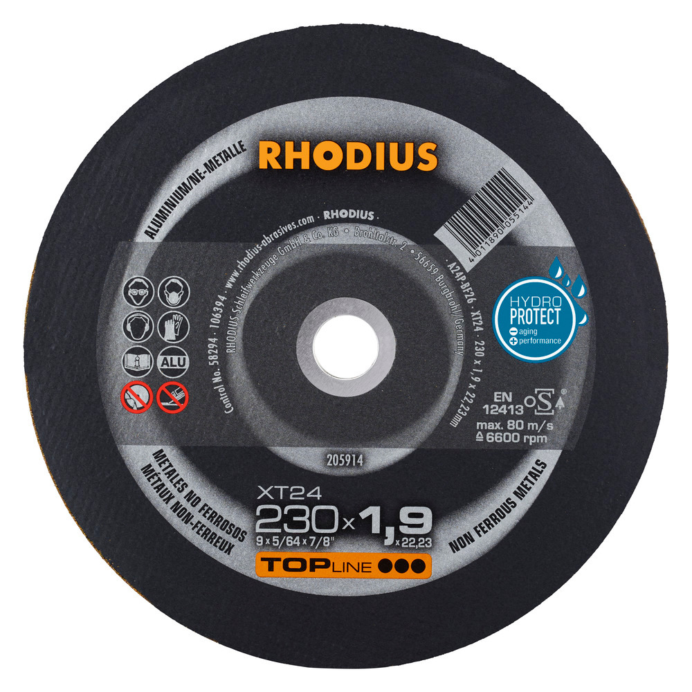 Δίσκος κοπής Αλουμινίου RHODIUS XT24